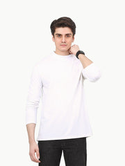 Mock Neck Full Sleeve Tee - FMTBM22-001