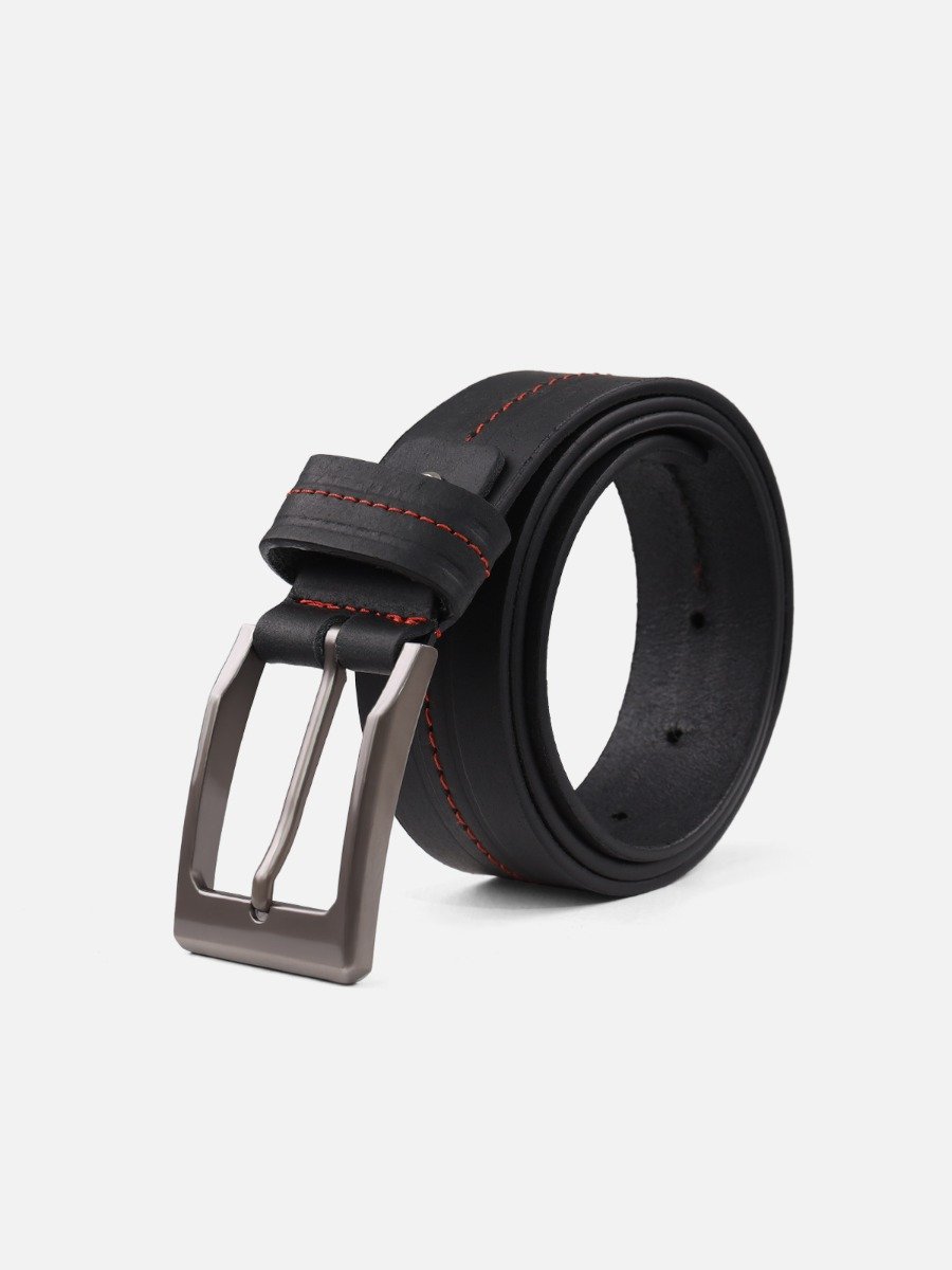 The Fuerte - Leather Belt - Black – Waji's - Leather Accessories in Pakistan