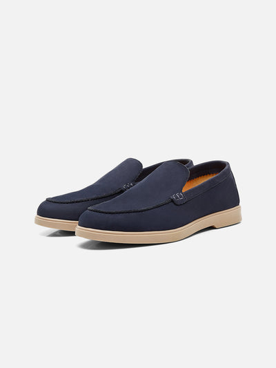 Slip-On Suede Loafers - FAMS24-047