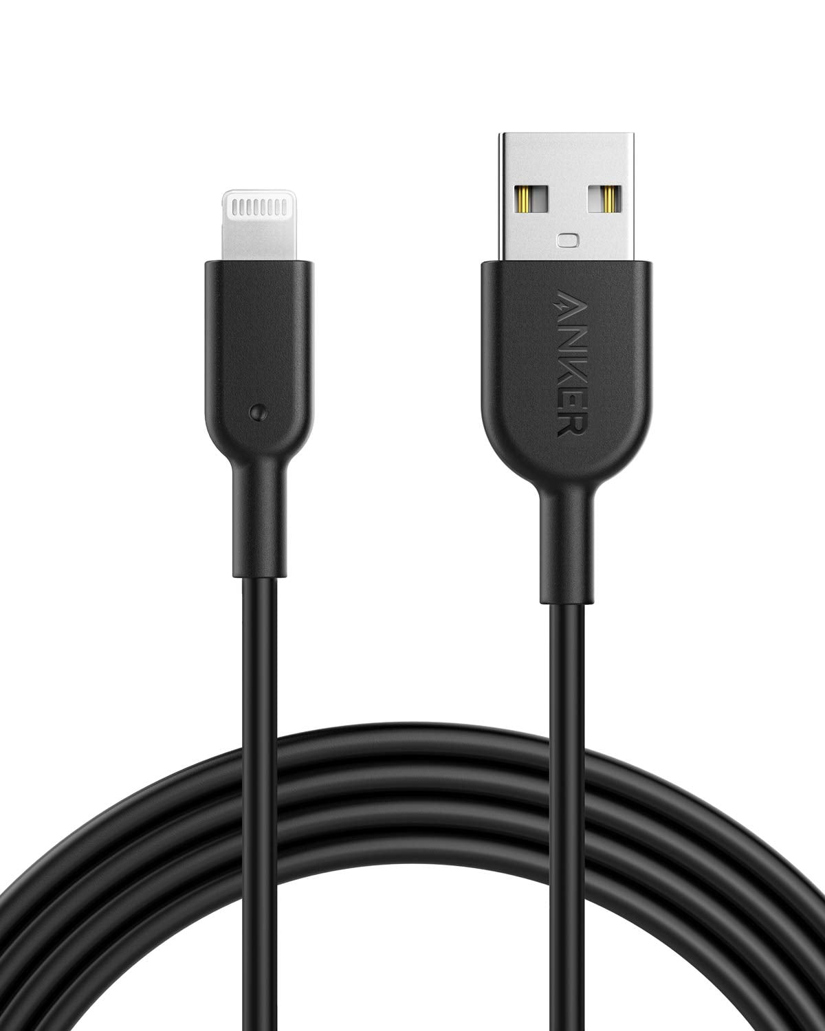Anker iPhone Charger Cable, Powerline II Lightning Cable (10 Feet), Durable Cable, MFi Certified for iPhone Xs/XS Max/XR/X/8/8 Plus/7/7 Plus, iPad 8 (Black)