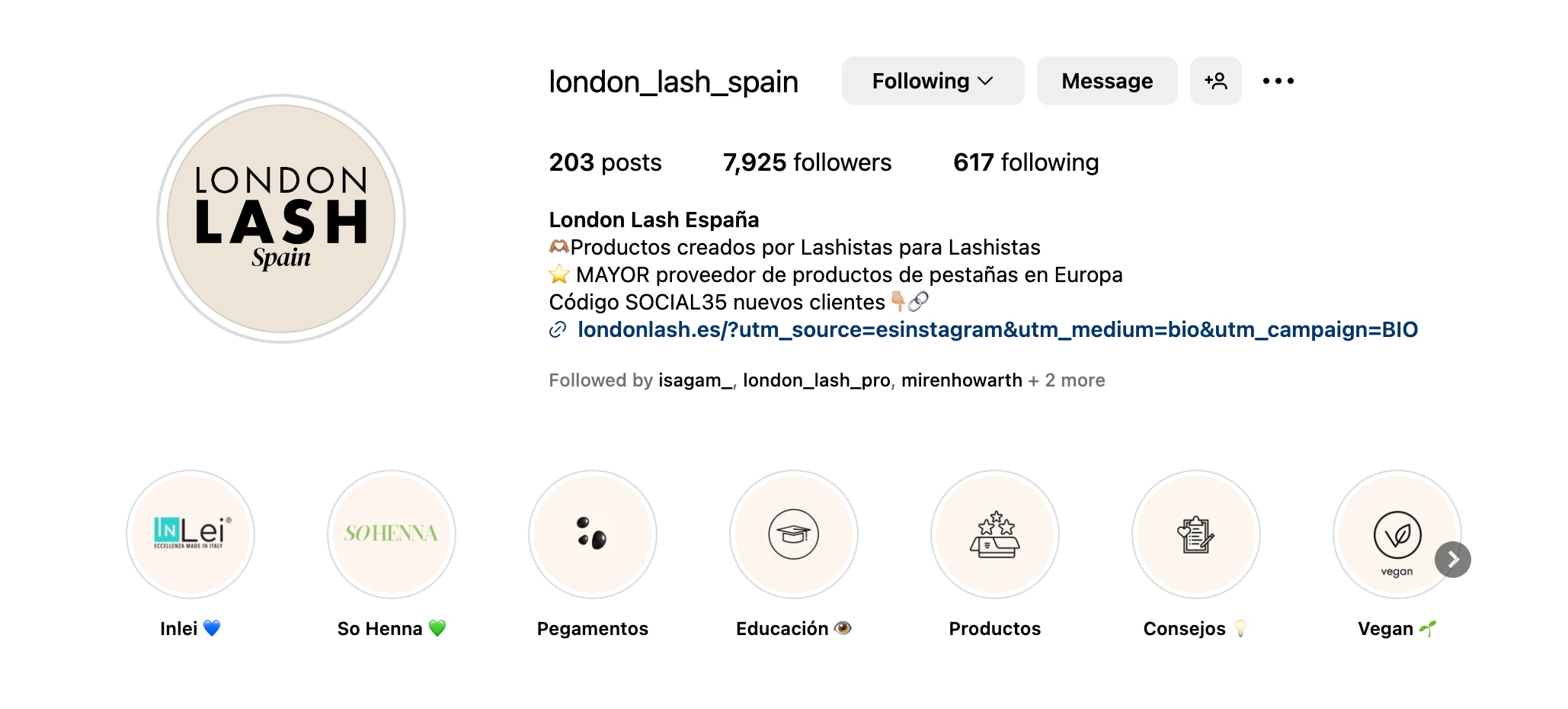 Instagram IG: london_lash_spain | London Lash España