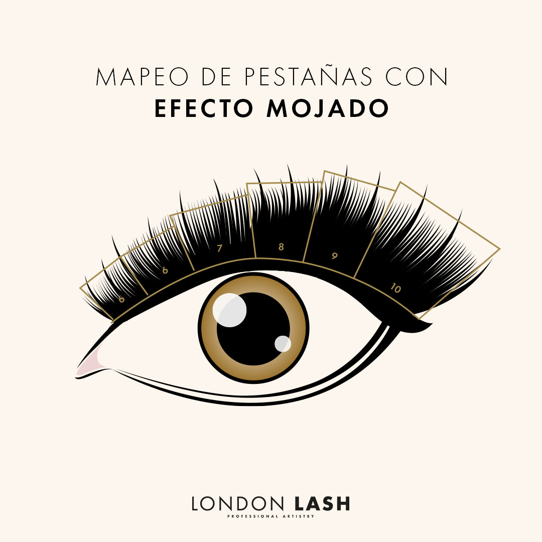 Pestañas Efecto Mojado | London Lash España