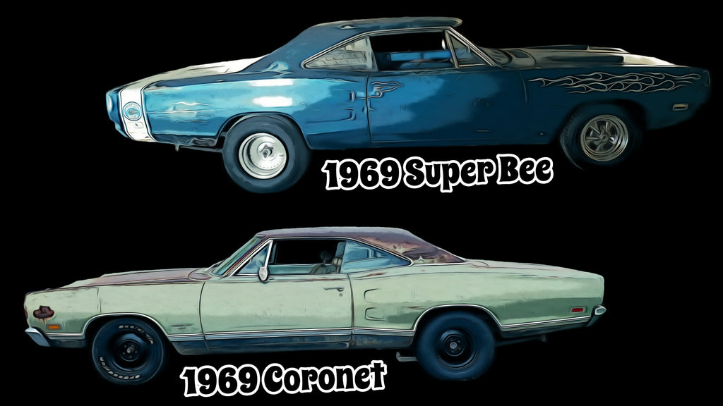 1969 Coronet and 1969 Super Bee