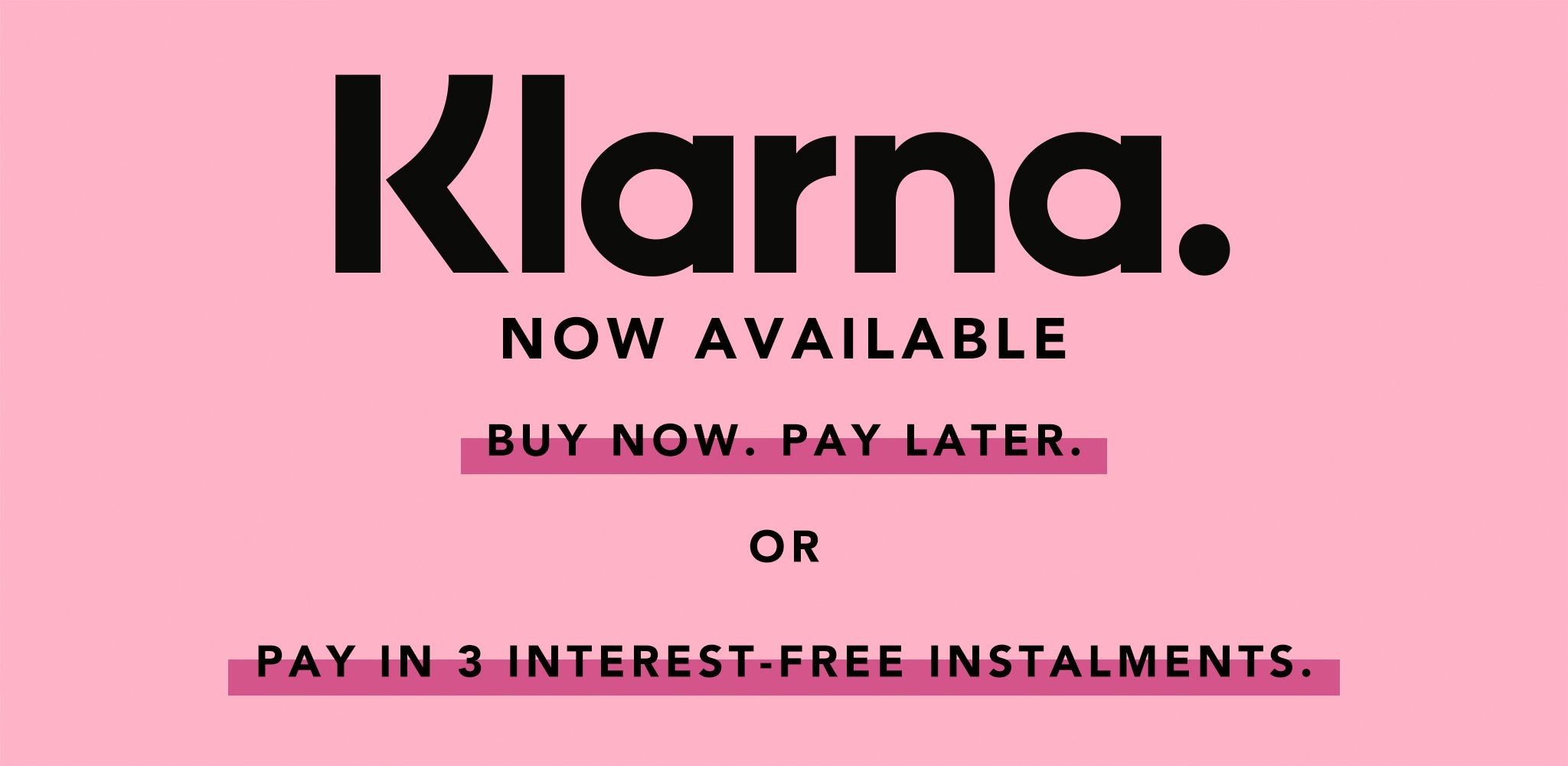 Buy Now Pay Later with Klarna at Titanic FX