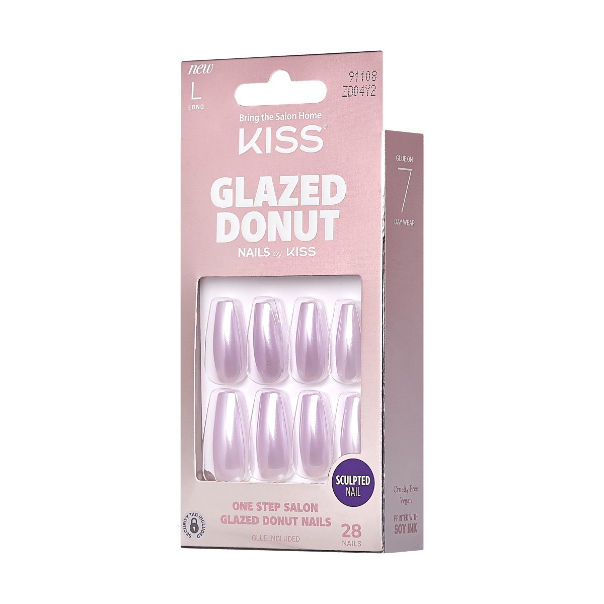 KISS Bare but Better Sculpted Nude Fake Nails, Nude Nude, 28 Count - Walmart .com