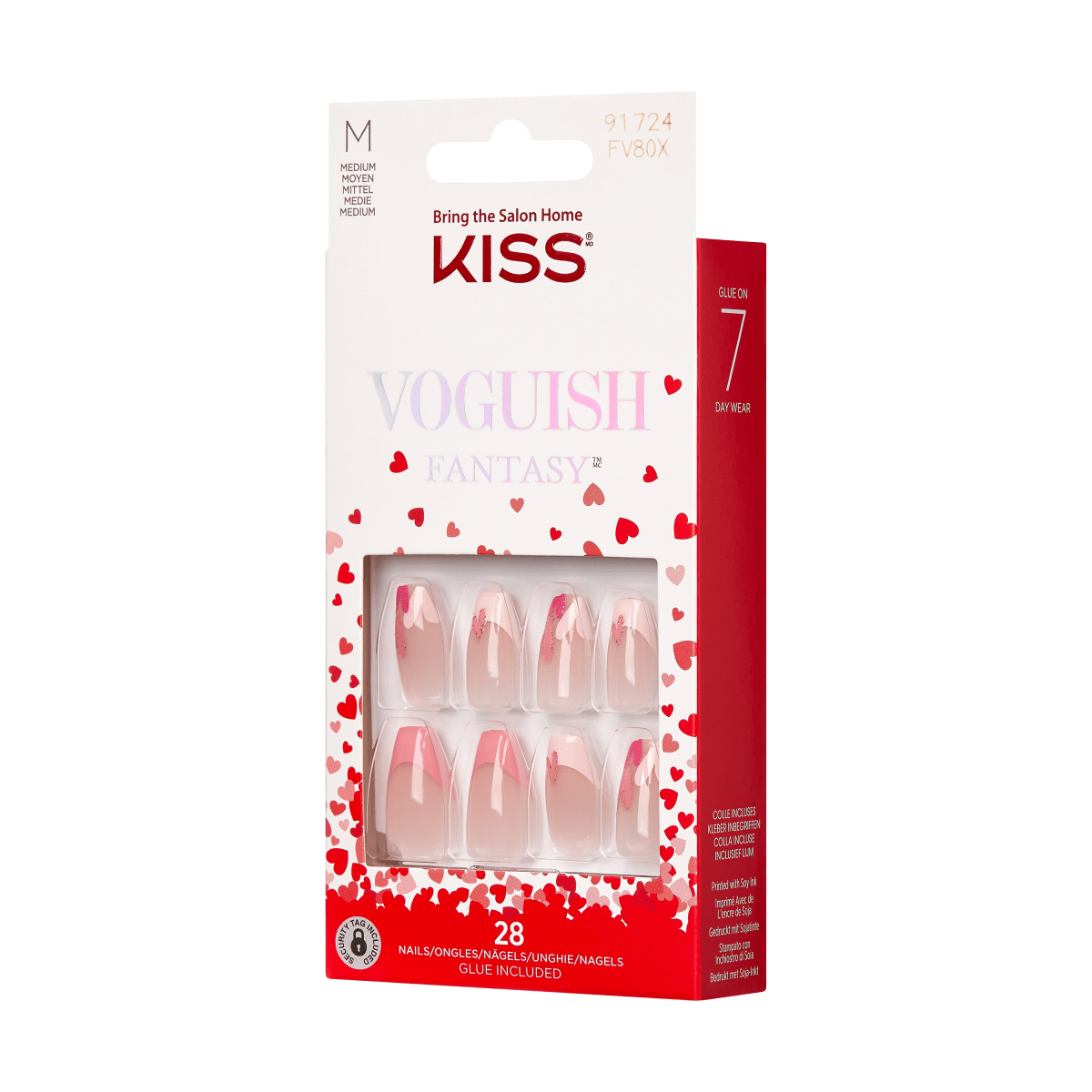 Kiss Products Jelly Fantasy Fake Nails - Jelly Cat - 31ct : Target