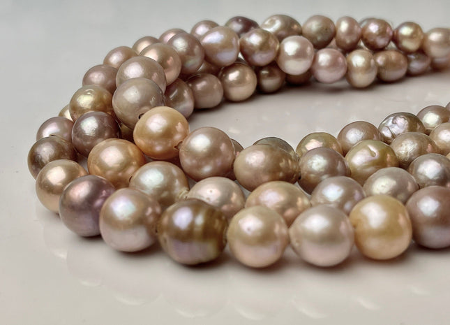 Baroque Freshwater Pearl 11-15mm Premium Bead - 8 Graduated Strand