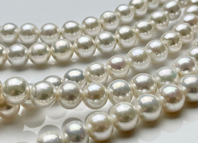 Large Hole Pearls. 12-13mm Freshwater Pearls. 2mm Hole. 1 strand.  Approximately 29pcs. Real Pearls with Big Holes