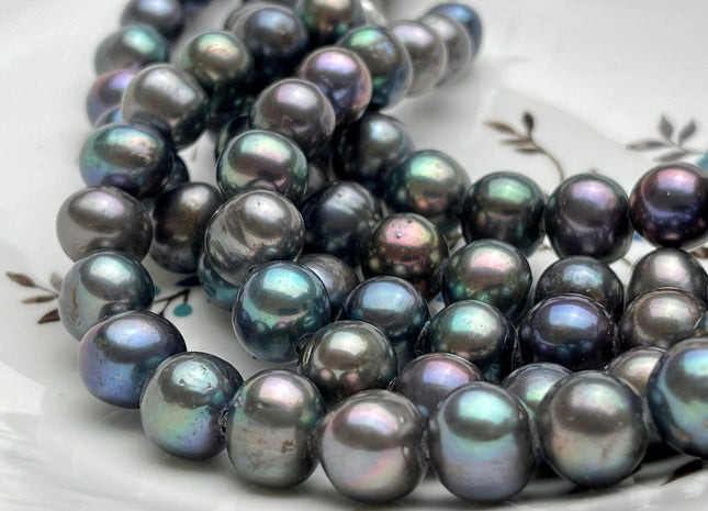 6-11mm Pearl Beads, Large Hole, Genuine Freshwater Pearl, Assorted Pearls,  Mixed Color Pearl FAL611 – J C PEARL