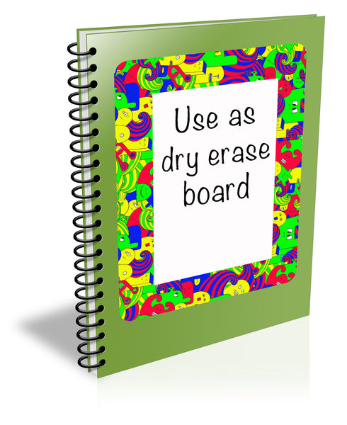 dry erase easter basekt stuffers to decorate notebooks