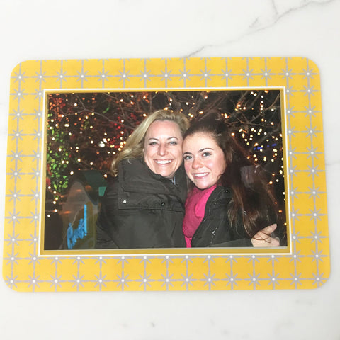 mustard peel and stick reusable adhesive picture frames for stocking stuffers