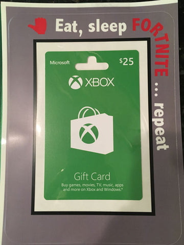 xbox gift card holder