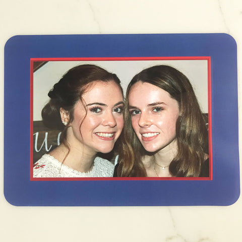 blue red college peel and stick reusable adhesive picture frames for stocking stuffers
