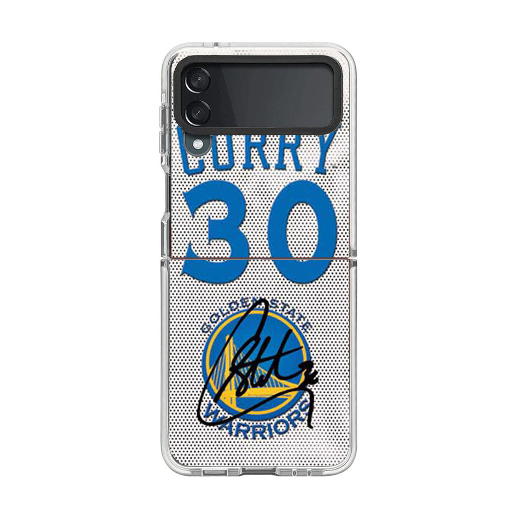 Gsw Stephen Curry Jersey Samsung Galaxy Z Flip 4 5G 2022 Case