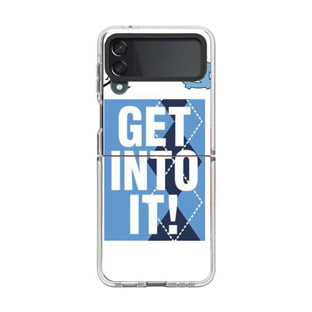 Jordan College Mentality Legend Unc North Carolina Samsung Galaxy Z Flip 4 5G 2022 Case