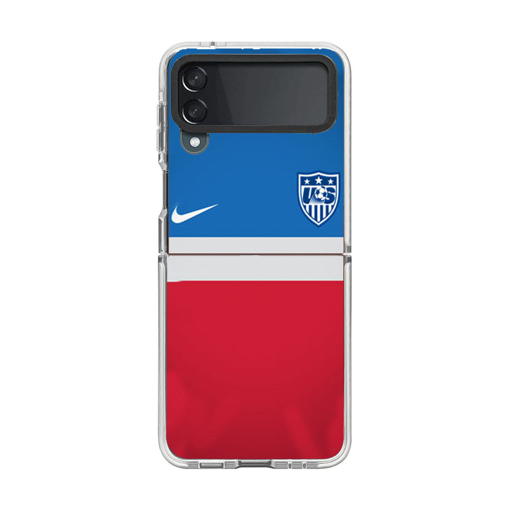 Us Soccer Jersey Samsung Galaxy Z Flip 4 5G 2022 Case