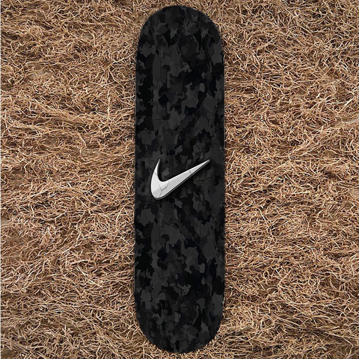 Black Nike Camo Moon Light Ariel Little Mermaid Skateboard Decks