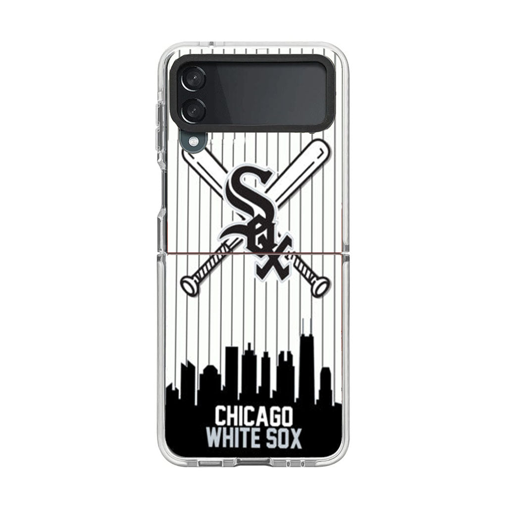 Chicago White Sox Baseball Jersey Logo Samsung Galaxy Z Flip 4 5G 2022 Case