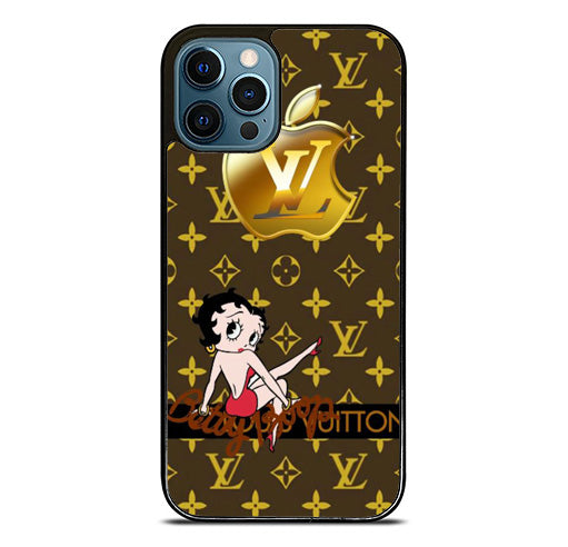 Fashion Lv Brown Betty Loop Iphone 13 Pro Case