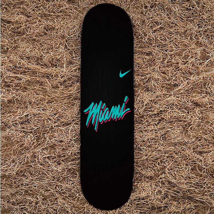 Miami Heat Nike Skateboard Decks