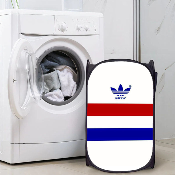 Adidas Red Blue Laundry Hamper | Basket