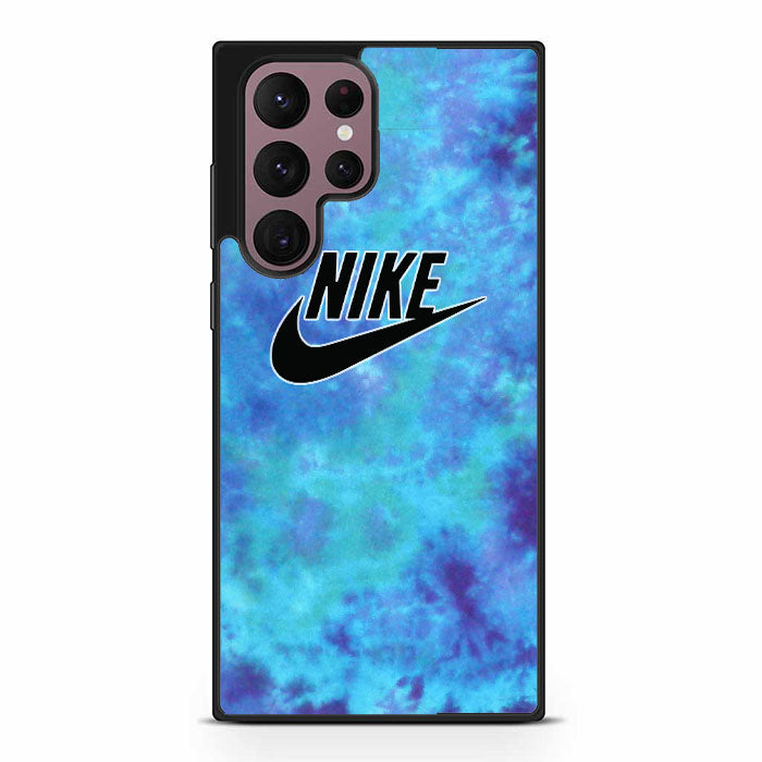 Blue Nike Tie Dye Samsung Galaxy S23 Ultra Case