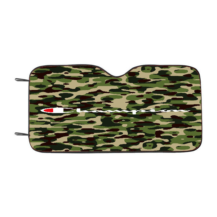 Champion Bape Camouflage Green Auto Sun Shade