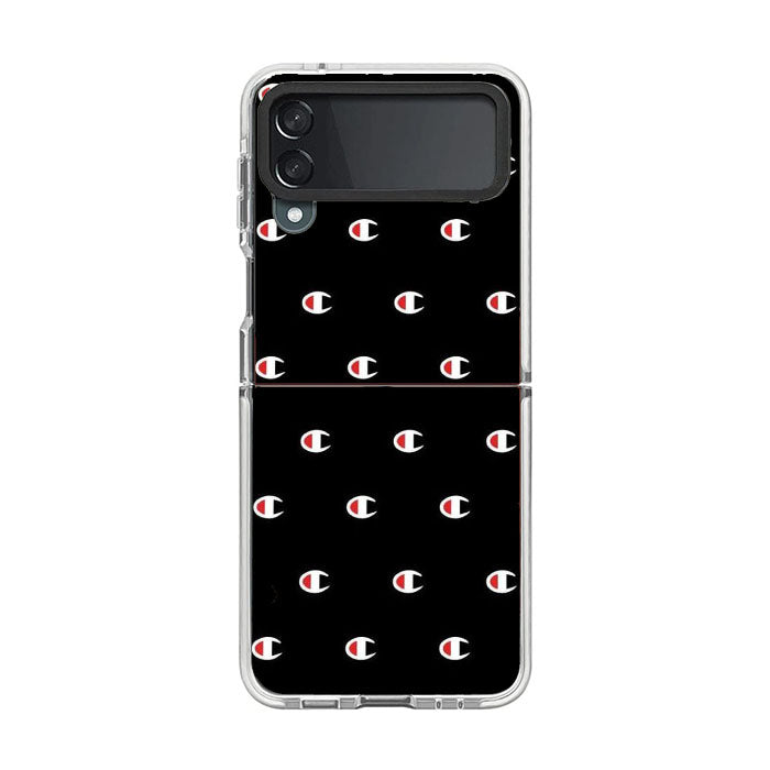 Champion Style Pattern In  Samsung Galaxy Z Flip 4 5G 2022 Case