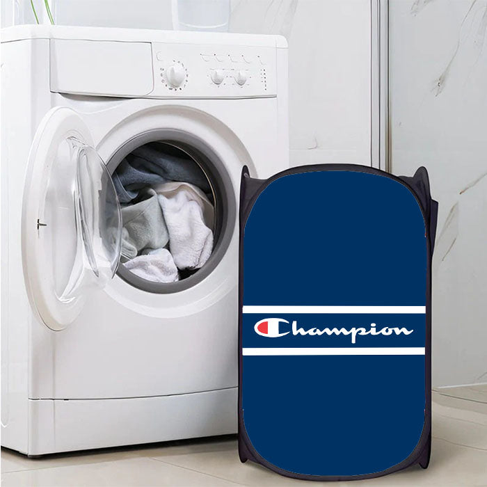 Champion Wallpapear Horizontal Laundry Hamper | Basket