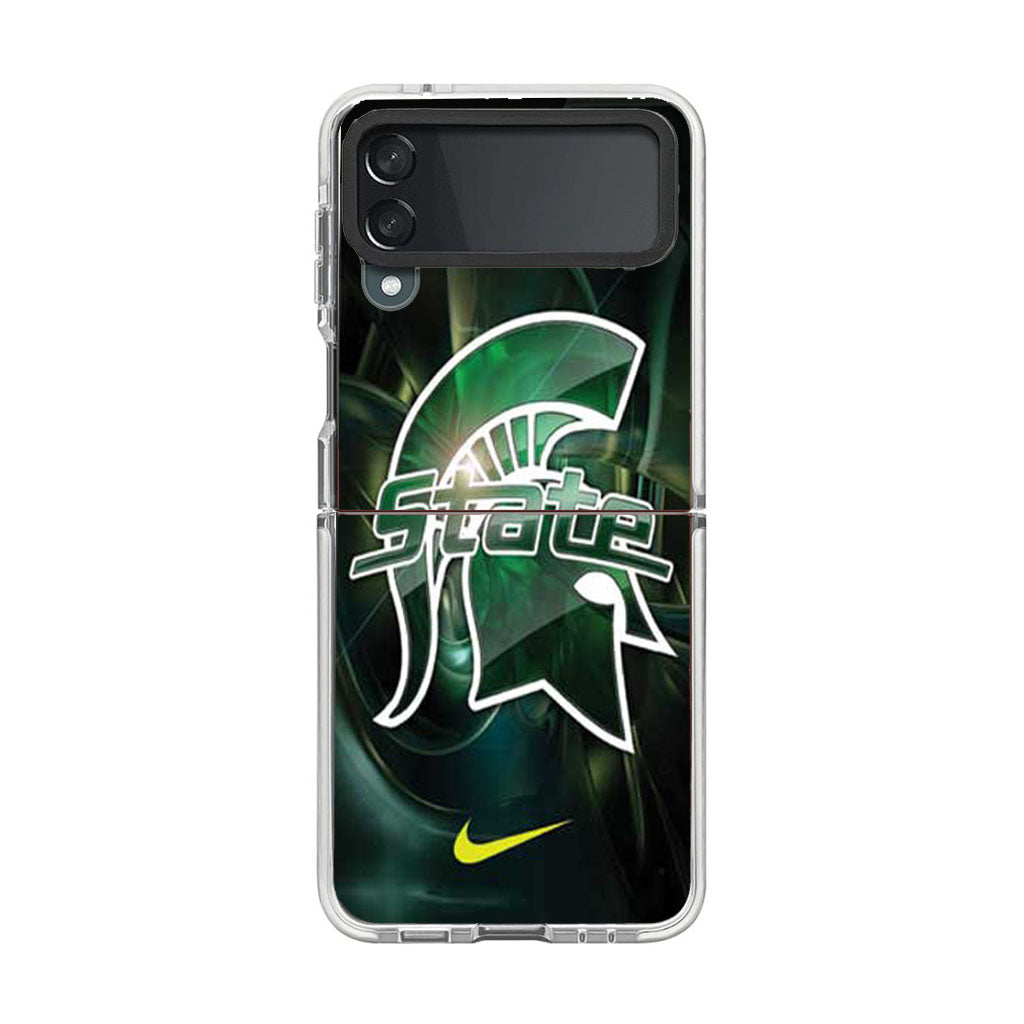 Michigan State Nike Samsung Galaxy Z Flip 4 5G 2022 Case