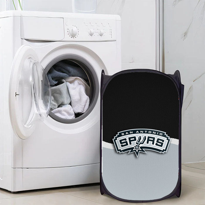 San Antonio Spurs Logo Jersey Laundry Basket