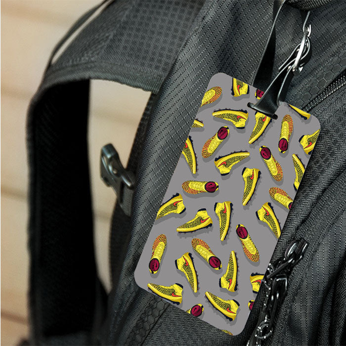 Yellow Magista Obra Sport Shoes Luggage Tags