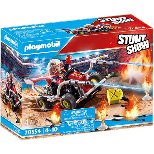 Set Stunt Show Playmobil - Vehicul de Stins Incendii