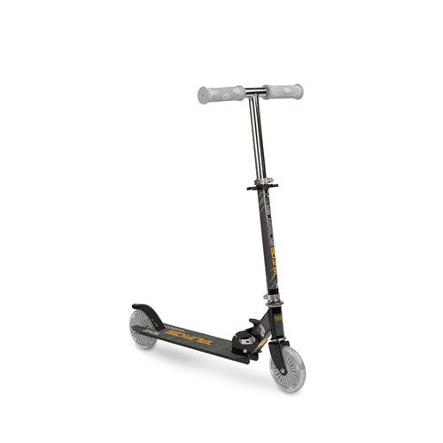 Trotineta TOYZ Scooter cu Casca, Cotiere si Genunchiere TAURO Negru