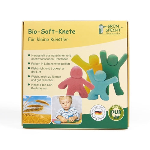 Set Plastilina Organica GRUNSPECHT pentru Copii, 2 ani+