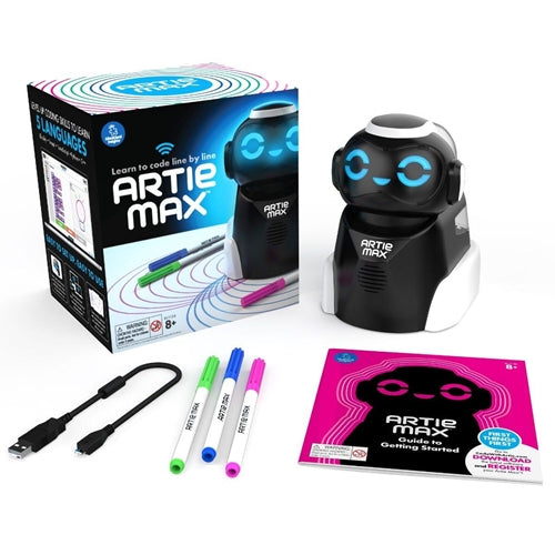 Robotel STEM Artie Max cu 5 Limbaje de Codare Educational Insights