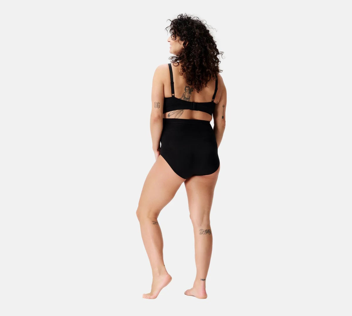 Chilot fara cusaturi pentru maternitate Noppies Nisa Sensil Breeze Negru XL/XXL Lola&Lykke - 2 | YEO