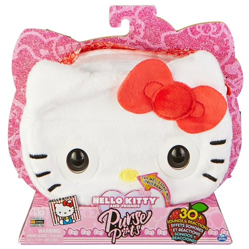 Gentuta Interactiva Purse Pets Spin Master Hello Kitty si Prietenii