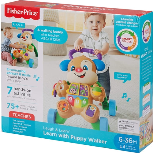 Antemergator cu Activitati in Limba Romana Mattel Fisher Price Catelusul Interactiv