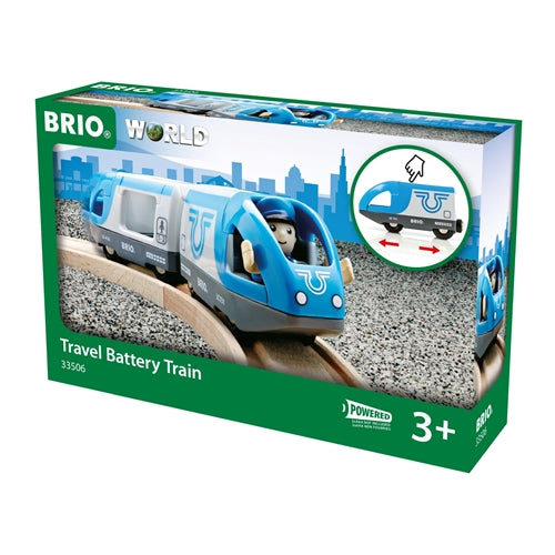 Set de Joaca Brio Tren de Calatori cu Baterii