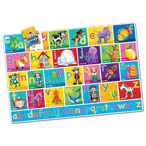 Puzzle Mare de Podea The learning journey - Alfabet - Eng