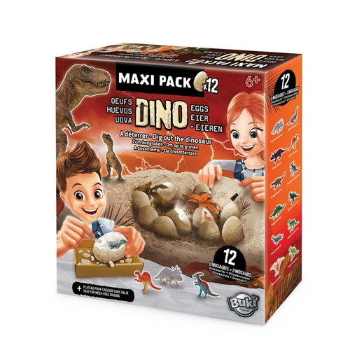 Joc Buki France Oua Dino Mega Set x 12