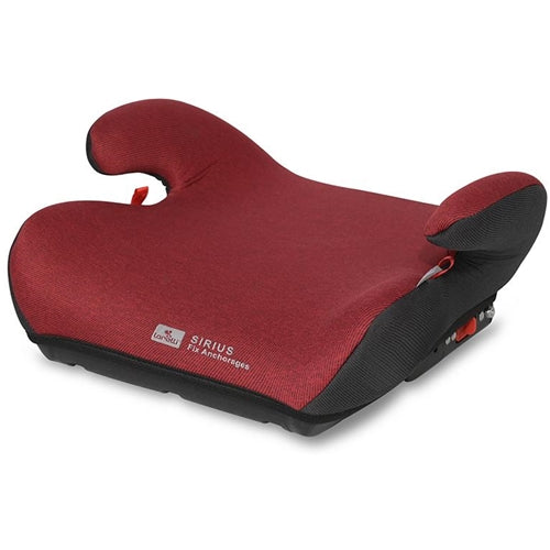 Inaltator Auto Lorelli cu Sistem Isofix Sirius Fix 22-36 Kg Red