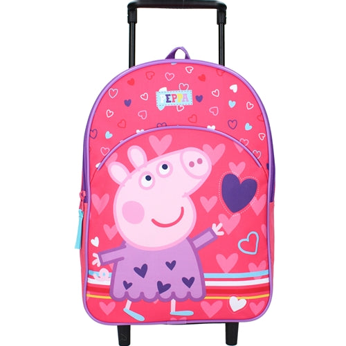 Troler Pliabil Vadobag pentru Gradinita Peppa Pig Share Kindness, 33x25x11 cm