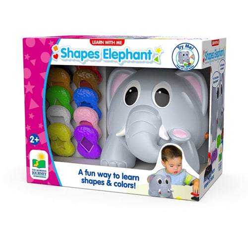 Joc Elefant The learning journey - Sa Invatam Culorile, Formele - Engleza