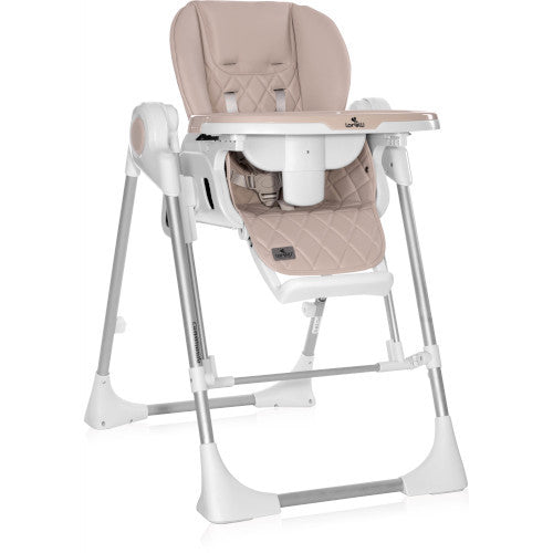 Scaun de Masa Lorelli si Leagan Electric Camminando 2 in 1 - Beige