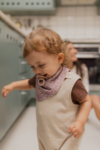 BIBS x LIBERTY - Bavetica Bandana, Eloise Blush - 1 | YEO