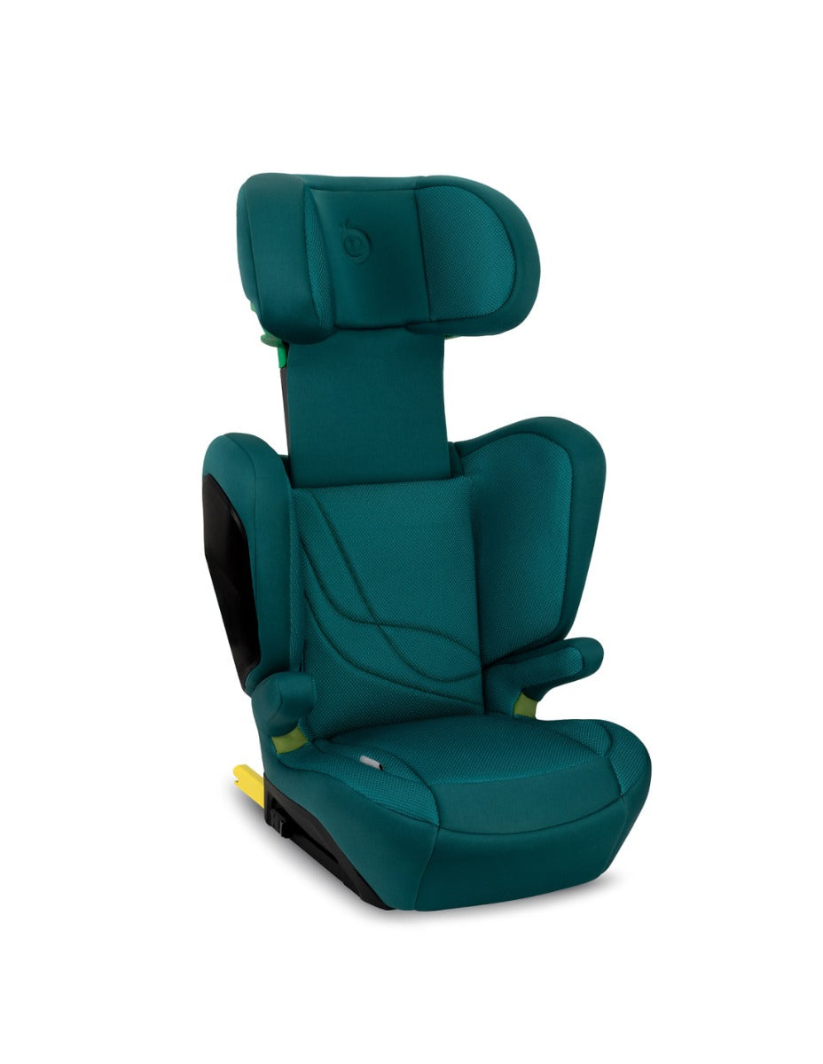Scaun auto cu isofix, I-size 100-150 cm, Momi Mei - Green - 2 | YEO