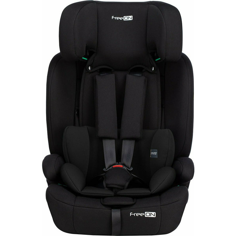 Scaun auto, FreeON, Uran, Pentru copii, I-Size, 76 - 150 cm/ 1 - 12 ani, Cu tetiera reglabila in 14 pozitii, Conform cu standardul european de securitate ECE R129, Black - 2 | YEO