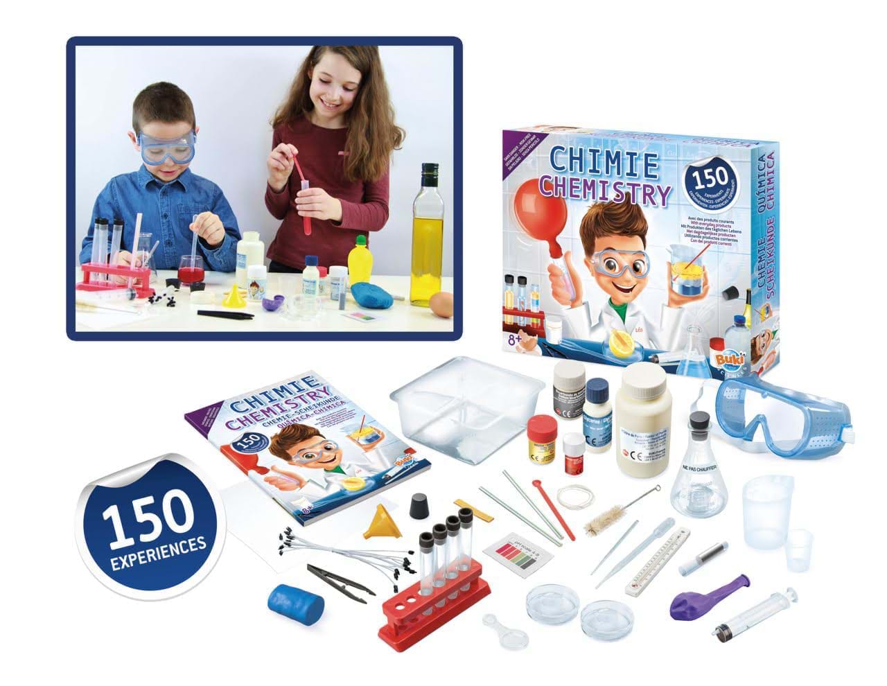 Laboratorul de chimie - 150 de experimente - 1 | YEO